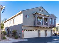 Two-story townhome with attached two-car garage and private balcony at 2402 E 5Th St # 1741, Tempe, AZ 85288