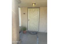 Inviting front door entrance with security screen at 7126 N 19Th Ave # 220, Phoenix, AZ 85021
