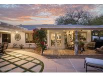 Spacious covered patio, perfect for outdoor entertaining and relaxation at 9010 E Gray Rd, Scottsdale, AZ 85260