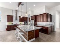 Spacious kitchen with granite island at 3626 E Sagittarius Pl, Chandler, AZ 85249