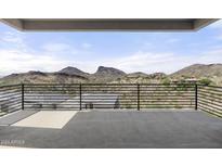 Balcony with mountain views and modern railing at 14846 E Valley Vista Dr, Fountain Hills, AZ 85268