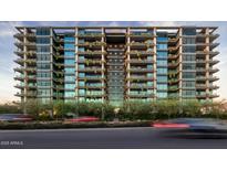 Modern high-rise building with city views and landscaped grounds at 7120 E Kierland Blvd # 218, Scottsdale, AZ 85254