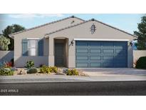 Single-story home with a two-car garage and desert landscaping at 24340 W Graham Trl, Buckeye, AZ 85326