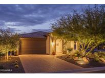 Attractive single-story home with a two-car garage and landscaped front yard at 28226 N Crook Ct, Rio Verde, AZ 85263