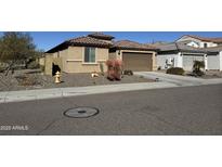 Single-story home with a two-car garage and desert landscaping at 6516 W Madre Del Oro Dr, Phoenix, AZ 85083