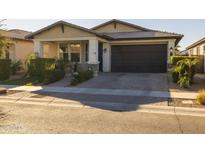 Single-story home with a two-car garage and landscaped front yard at 3841 E Patrick St, Gilbert, AZ 85295