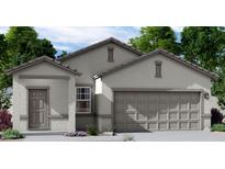 Single-story home with a two-car garage and neutral color palette at 4178 E Kolin Ln, San Tan Valley, AZ 85143