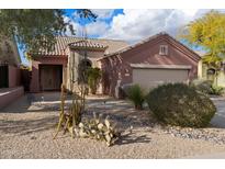 One-story home with desert landscaping and two-car garage at 15636 E Yucca Dr, Fountain Hills, AZ 85268