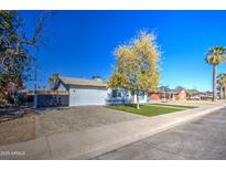 Updated single-level home with modern curb appeal and new landscaping at 3530 W Marlette Ave, Phoenix, AZ 85019