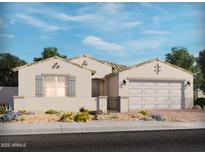 One-story home with a two-car garage and desert landscaping at 17673 W Southgate Ave, Goodyear, AZ 85338