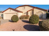 One-story house with a two-car garage and well-maintained landscaping at 4872 E Sandwick Dr, San Tan Valley, AZ 85140