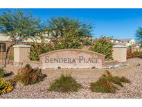 Sendera Place community entrance sign with landscaping at 2931 E Citrus Way, Chandler, AZ 85286