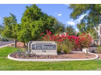 Las Brisas Condominiums sign, 750, landscaped grounds at 750 E Northern Ave # 1089, Phoenix, AZ 85020