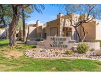 Mission de los Arroyos community exterior showing building and landscaping at 11333 N 92Nd St # 2035, Scottsdale, AZ 85260