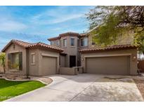 Charming two-story home with a spacious three-car garage and well-maintained landscaping, perfect for families at 3843 E Old Stone N Cir, Chandler, AZ 85249