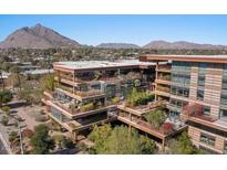 Luxury condo building with mountain views and modern architecture at 7117 E Rancho Vista Dr # 3010, Scottsdale, AZ 85251