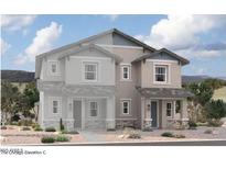 Two-story stucco home with grey roof and landscaping at 2828 N Evergreen St, Buckeye, AZ 85396