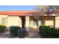 Charming single-story home featuring a classic tile roof and well-maintained landscaping at 1440 N Idaho Rd # 1008, Apache Junction, AZ 85119