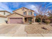 Charming two-story home with a well-maintained yard and inviting curb appeal in a quiet neighborhood at 22905 N 19Th Way, Phoenix, AZ 85024