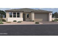 Charming single-story home featuring desert landscaping, neutral color palette, and a two-car garage at 26361 N 76Th Dr, Peoria, AZ 85383