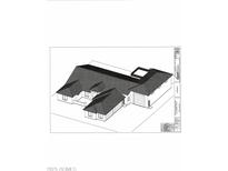 An artistic rendering of a modern, single story home, complete with an RV garage and an open courtyard at 0 N Bell Rd # 2, Queen Creek, AZ 85144