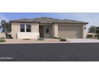 Charming single-story home featuring a neutral palette and a two-car garage at 15778 W Cheryl Dr, Waddell, AZ 85355