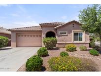 Charming single-story home featuring a tile roof and well-maintained landscaping at 13110 W Avenida Del Rey --, Peoria, AZ 85383