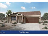 Charming single-story home featuring desert landscaping and a welcoming covered entryway at 4424 S 127Th Ave, Avondale, AZ 85323