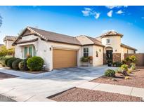 Charming single-story home with a well-manicured front yard and attached two-car garage at 808 E Constance Way, Phoenix, AZ 85042