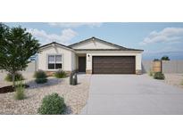 Charming single-story home featuring desert landscaping and a two-car garage at 1185 N 13Th St, Coolidge, AZ 85128