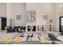 Bright and airy living space with modern decor, a cozy seating area, and stylish artwork at 5345 E Mclellan Rd # 107, Mesa, AZ 85205