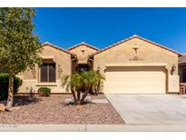 Charming single-story home with a well-maintained front yard and desert landscaping at 346 E Red Mesa Trl, San Tan Valley, AZ 85143