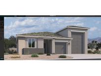 Charming single-story home with a two-car garage and desert landscaping at 47233 W Mellen Ln, Maricopa, AZ 85139