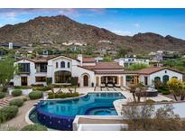 Stunning Mediterranean villa with a large pool and mountain views at 4743 N 54Th St, Phoenix, AZ 85018