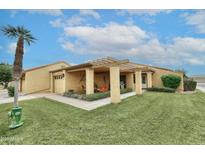 Inviting single-story home with covered patio and well-manicured lawn in a desirable neighborhood at 416 Leisure World --, Mesa, AZ 85206