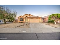 Charming single-story home with a well-maintained desert landscape and inviting curb appeal at 15443 N 86Th Ln, Peoria, AZ 85382