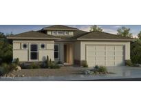 Contemporary single-story home boasting a neutral palette, desert landscaping, and a convenient two-car garage at 17837 W Pasadena Ave, Litchfield Park, AZ 85340