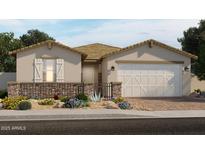 Charming single-story home showcasing desert landscaping and a welcoming two-car garage at 4819 N 177Th Ln, Goodyear, AZ 85395