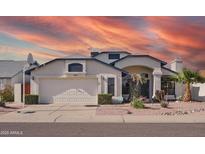 Charming single-Gathering home featuring a two-car garage, desert landscaping and lovely curb appeal at 4362 W Behrend Dr, Glendale, AZ 85308