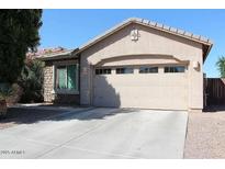Charming single-story home featuring a two-car garage and well-maintained landscaping at 3850 E Balsam Dr, Chandler, AZ 85286