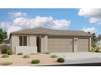 Charming single-story home featuring a neutral color palette, attached two-car garage, and low-maintenance landscaping at 4344 E Brook Lynn Pl, San Tan Valley, AZ 85140