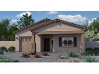 Charming single-story home with desert landscaping, a two-car garage, and a welcoming front porch at 786 N Don Frank Ln, Wickenburg, AZ 85390