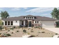 Charming single-story home with stone accents, desert landscaping, and a two-car garage at 20847 W Montebello Ave, Buckeye, AZ 85396