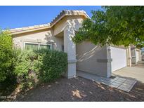Inviting front entrance with well-maintained landscaping and a charming walkway at 12205 N 41St Ln, Phoenix, AZ 85029