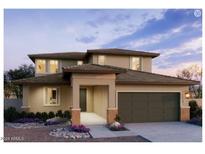 Beautiful two-story home with a two-car garage and inviting front entrance at 25351 W Bowker St, Buckeye, AZ 85326