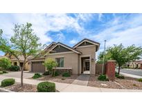 Charming single-story home featuring a well-maintained front yard and inviting covered entry at 4323 E Wheaton St, Gilbert, AZ 85295