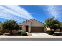 Charming single-story home with a well-manicured lawn and a two-car garage at 25935 W Potter Dr, Buckeye, AZ 85396