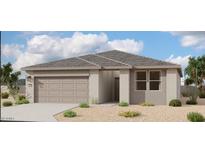 Charming single-story home showcasing desert landscaping and a welcoming entrance at 47333 W Coe St, Maricopa, AZ 85139