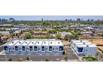 New condominiums boast a contemporary exterior with a serene urban backdrop at 1642 E Monte Vista Rd # 10, Phoenix, AZ 85006