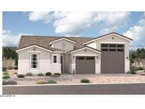 Charming single-story home featuring a three car garage, neutral color palette and low maintenance desert landscaping at 18171 W Ashley Dr, Goodyear, AZ 85338